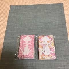 鶴と熨斗のポチ袋　ハンドメイド①の画像