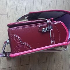 カンダヤ 日本製 ランドセル ブラウンレッドの画像