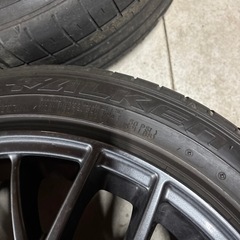 スバルSTIホイールタイヤセットの画像