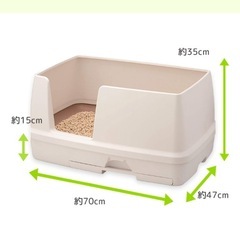 猫トイレ　ユニ・チャームデオトイレの画像