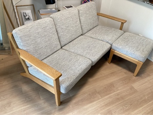 ウニコ / unico ヴィスカ / VISKA 3人掛けソファ