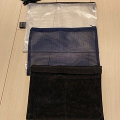 エコトートバック2点　　メッシュポーチ3点の画像