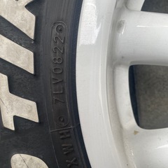 ジムニー希少ホイールタイヤの画像