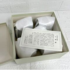 保管品 小樽窯 湯呑 5客セット 雪志野 綠玉織部 伊良保 均青 油滴 茶器 おたる焼き 小樽焼☆札幌市 白石店 の画像