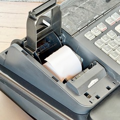 CASIO 電子レジスター SE-S20 感熱ロール紙付きの画像