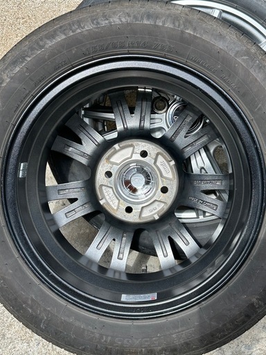 【㊗️ご成約?】【軽自動車用 155/65R14 BRIDGESTONE NEXTRY 2022年製タイヤ付き 社外品14インチアルミ