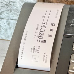 CASIO 電子レジスター SE-S20 感熱ロール紙付きの画像