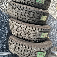 スタッドレスタイヤホイール ⭐︎165/65R14⭐︎14×4.5j+45⭐︎中古バリ山⭐︎ハスラーとう等の画像