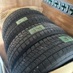 スタッドレスタイヤホイール ⭐︎165/65R14⭐︎14×4.5j+45⭐︎中古バリ山⭐︎ハスラーとう等の画像