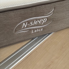ニトリN-sleep ダブルマットレス　ラテックスの画像