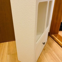 【受け取り予定者決定】3coins 棚　ホワイトの画像