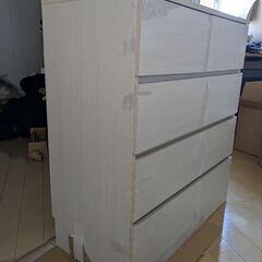 ニトリ　チェスト、収納　※はがれ有りの画像