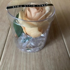 ローズ　一輪　薔薇　花　バラ　インテリア　置物　ドライフラワー　ブリザーブドフラワー　プリザーブドフラワー　飾り　オブジェ　アンティーク　ブリザーブドフラワー　ローズ　プリザーブドフラワー　雑貨　の画像