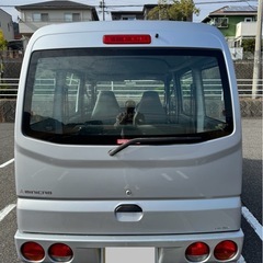 三菱 軽バン 切替4WD 距離浅 AT ハイルーフ  ミニキャブバンの画像