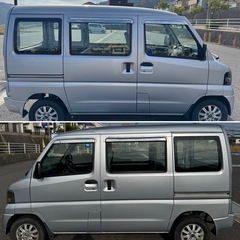 三菱 軽バン 切替4WD 距離浅 AT ハイルーフ  ミニキャブバンの画像