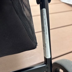 besrey グレー ダブルベビーカー 2人用の画像