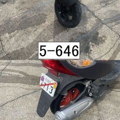 買い取り、下取り大歓迎!!愛知県公安委員会登録業者(オートバイ商)☆GARAGE-ECO千音寺☆軽整備＆点検済み、ジャンク☆ヤマハ　ジョグZR SA58Jマッド　5-646名古屋市中川区より!!の画像