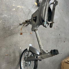 白石区もしくは石狩市！サビ少ない！ホンダ、スーパーカブフレームの画像