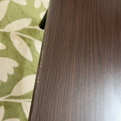 ニトリ　テーブル　ブラウンの画像