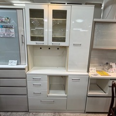 【愛品館 江戸川店 】3枚スイング扉 キッチンボード NITORI（ニトリ）の画像