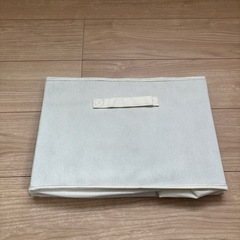 折畳みアイボリー収納ボックス 3個と2個セットの画像