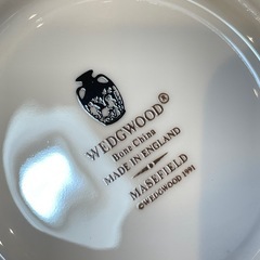 A7142【ウェッジウッド】メイスフィールド ピオニー ティーカップ ソーサーの画像