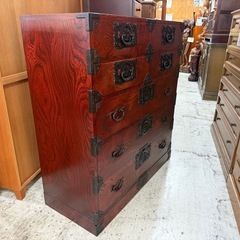 【愛品館 江戸川店】5段 7杯 岩屋堂箪笥 岩屋堂　の画像