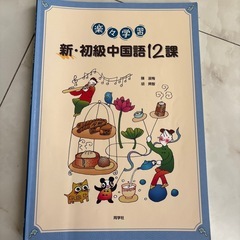 未使用！ 初級中国語テキスト①の画像