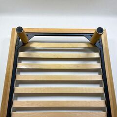 【11/29（土）限定！指定先へ送料無料でお届けします（墨田区、江東区、台東区）】美品 無印良品 木製ベッドフレーム シングル オーク材の画像