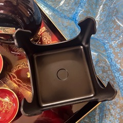 漆塗り　食器の画像