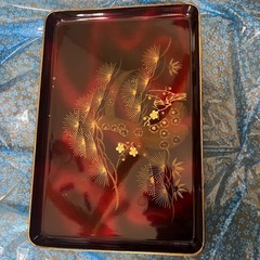 漆塗り　食器の画像