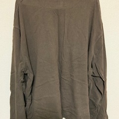カーハートロングTシャツブラウンの画像