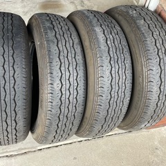 ブリヂストンタイヤ 4本 エコピア ECOPIA RD613　ハイエース用　
195/80R15 107/105/N LT 【中古】  の画像