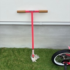 people 子供用自転車/14インチ レッド 補助輪付き自転車の画像