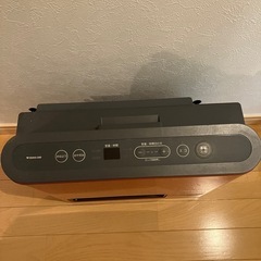 大阪ガス　ファンヒーター　都市ガス　ホース付　レッドの画像