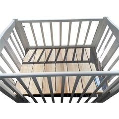 KATOJI カトージ ミニベビーベッド 折りたたみ式 の画像