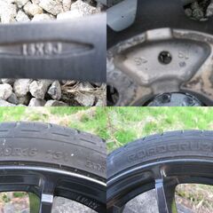 軽自動車サイズ　16インチ　6J　PCD100　タイヤ165/40-16の画像