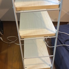 無印良品　棚　5段　の画像