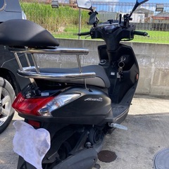 アクシスZ  2段バックレスト‼️送迎や2人乗りに便利❗️交換可の画像