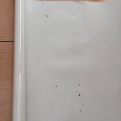 【無料】※シミ有　遮光ロールスクリーン160×220cmの画像