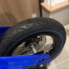 変身バイク　ブルーの画像