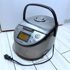 【5.5合炊飯器】タイガー IH炊飯器 JKH-T100｜1.0L｜無洗米OK GABA米／予約／保温機能付き｜一升炊き／IH式｜中古 炊飯ジャー TIGERの画像
