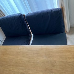 無印良品 ダイニングセットの画像