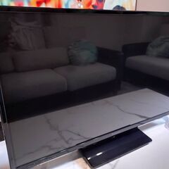 液晶テレビ32インチ2017年製、リモコン、TV線、 中古品の画像