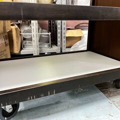 配膳台車 木製 90-45-75cmの画像