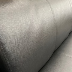 【来店いただける方限定】IKEAの合皮製2人掛けソファーのご紹介！【トレファク摂津店】の画像