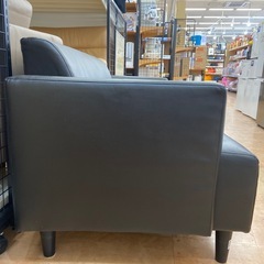 【来店いただける方限定】IKEAの合皮製2人掛けソファーのご紹介！【トレファク摂津店】の画像