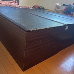 ベンチ型　収納ケース　上畳
の画像