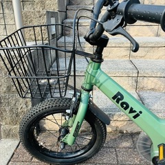 【Ravi】自転車 16インチ オリーブグリーン　子ども用の画像