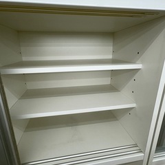 【ドリーム川西店限定】☆ジモティー見たよ割引☆  松田家具 スライド扉オープンボード クリーニング済み 【2125560000033961】の画像